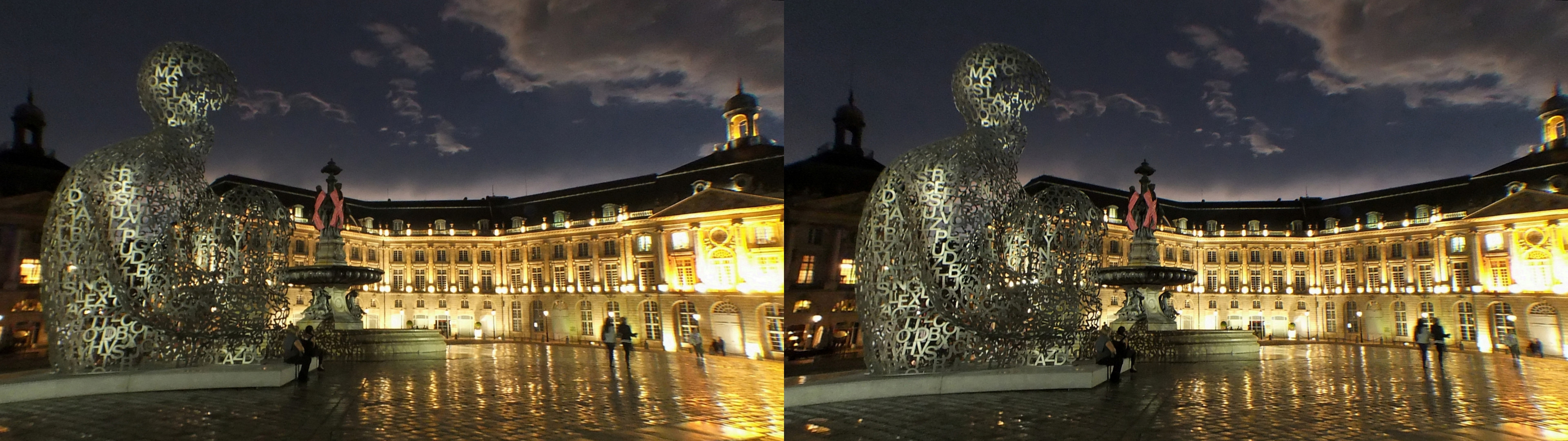 Sculpture de Jaume Plensa à Bordeaux 1