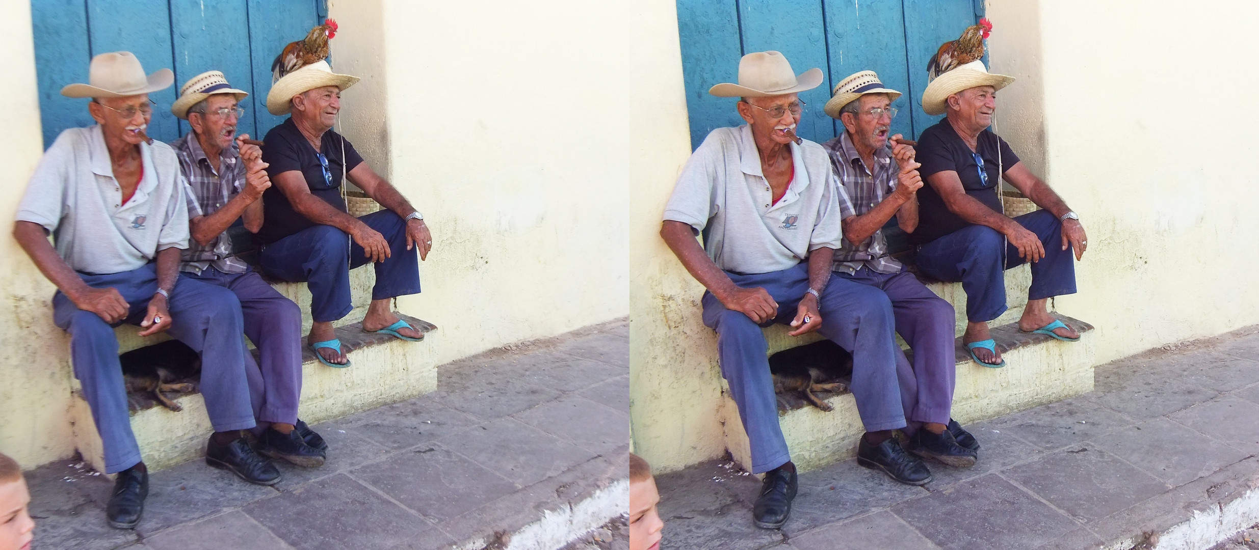 Fumeurs de cigares à Trinidad