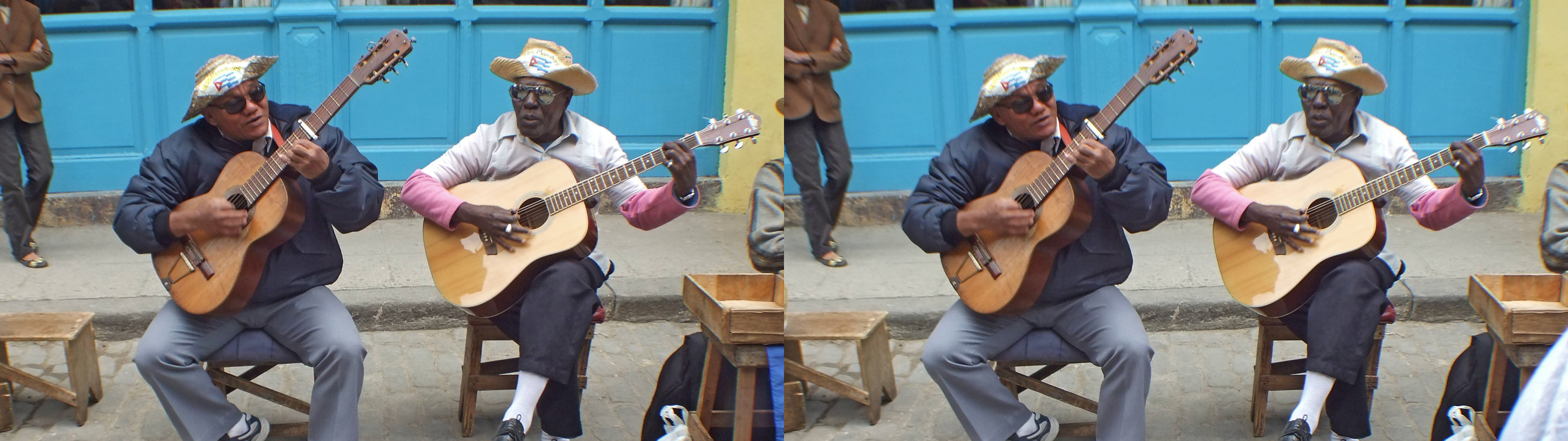 Musiciens à la Havane