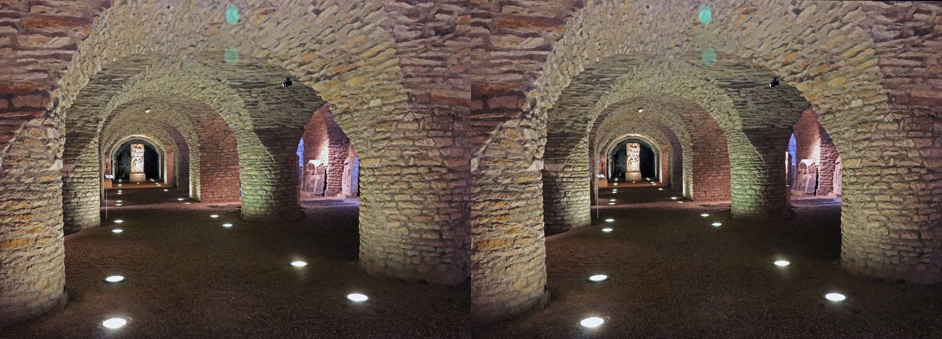 Salle romane, scriptorium de l'abbaye