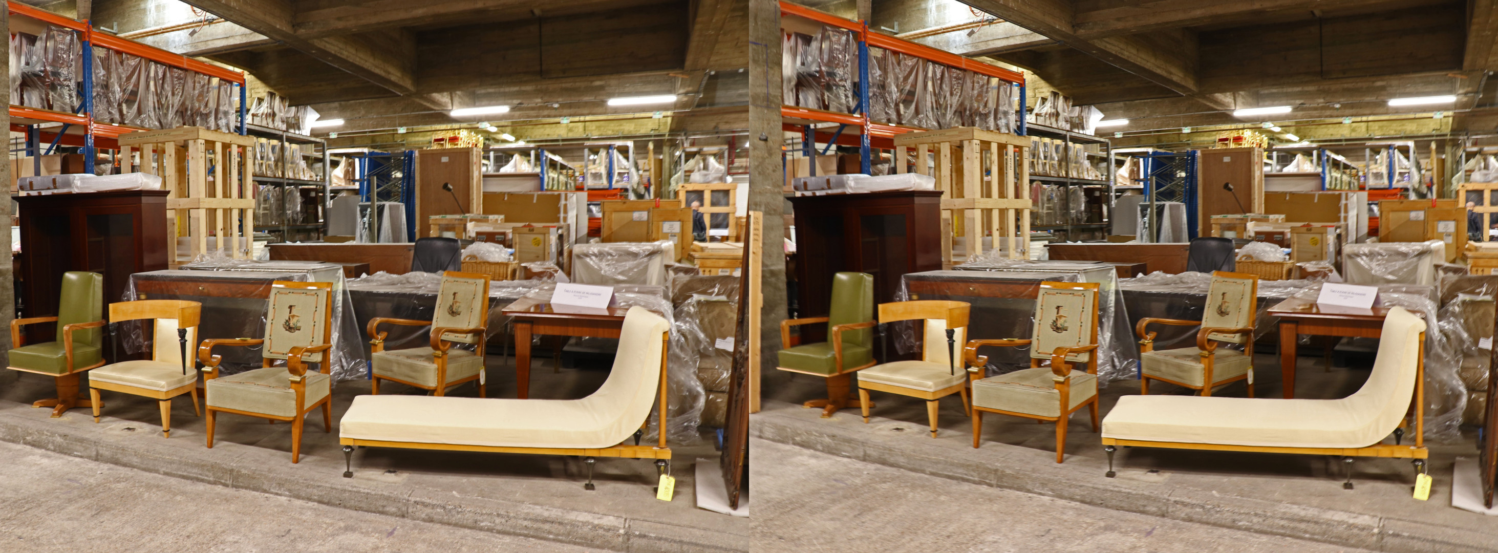 Les caves du Mobilier National