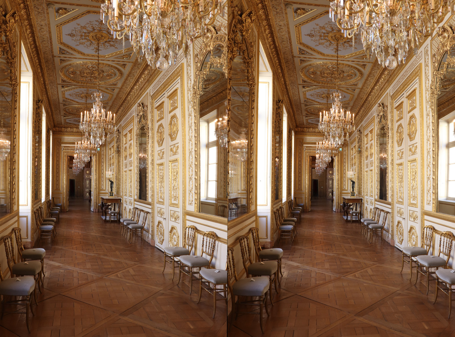 Hôtel de la Marine, couloir