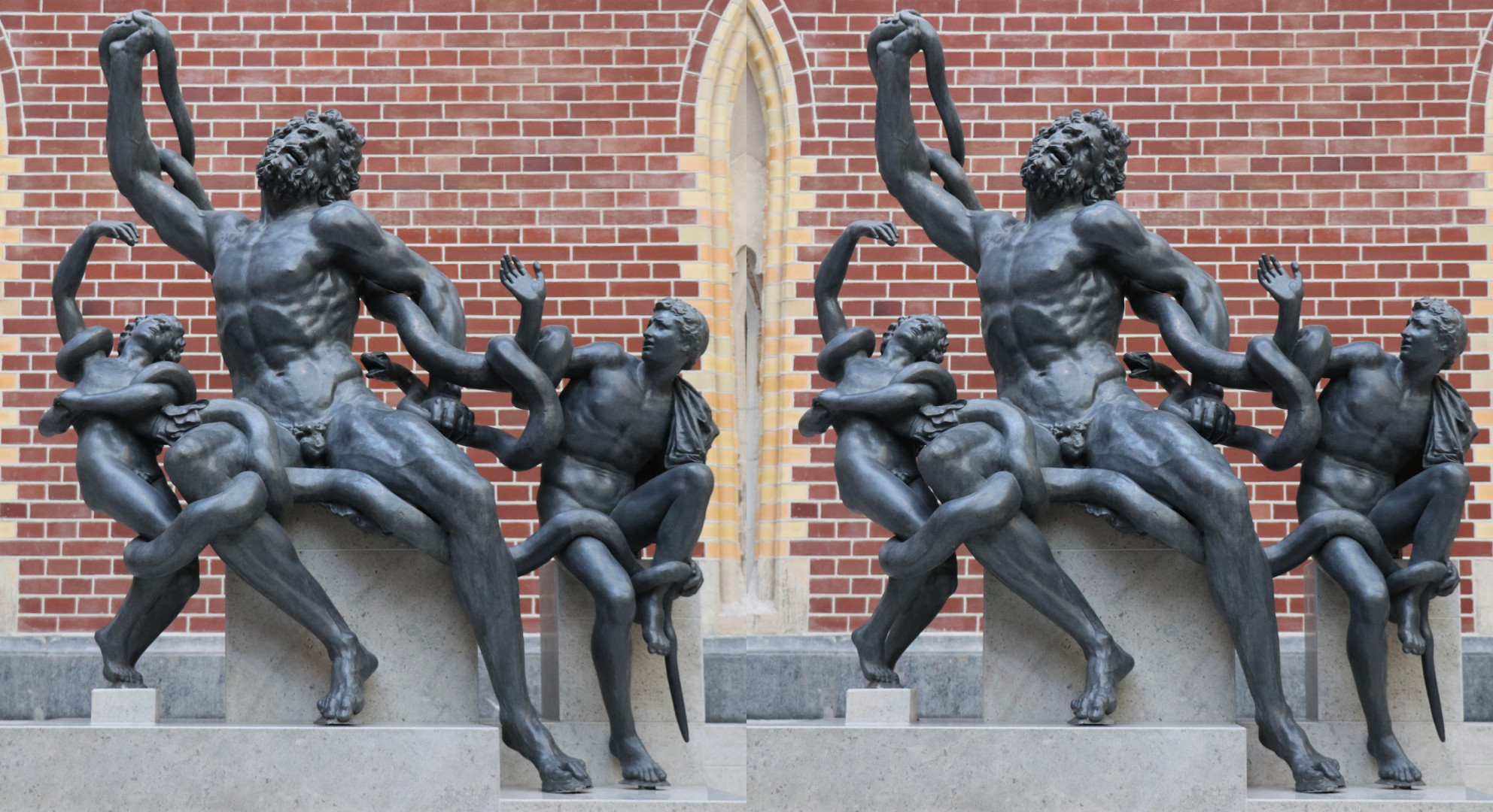 Un Laocoon mais pas de Vermeer qui fait du 2D