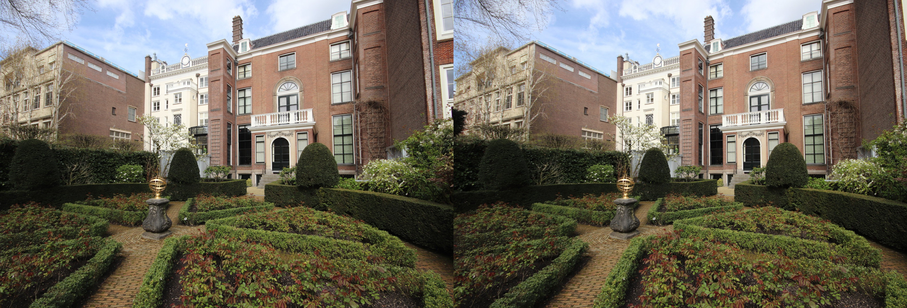 Jardin de la maison Van Loom