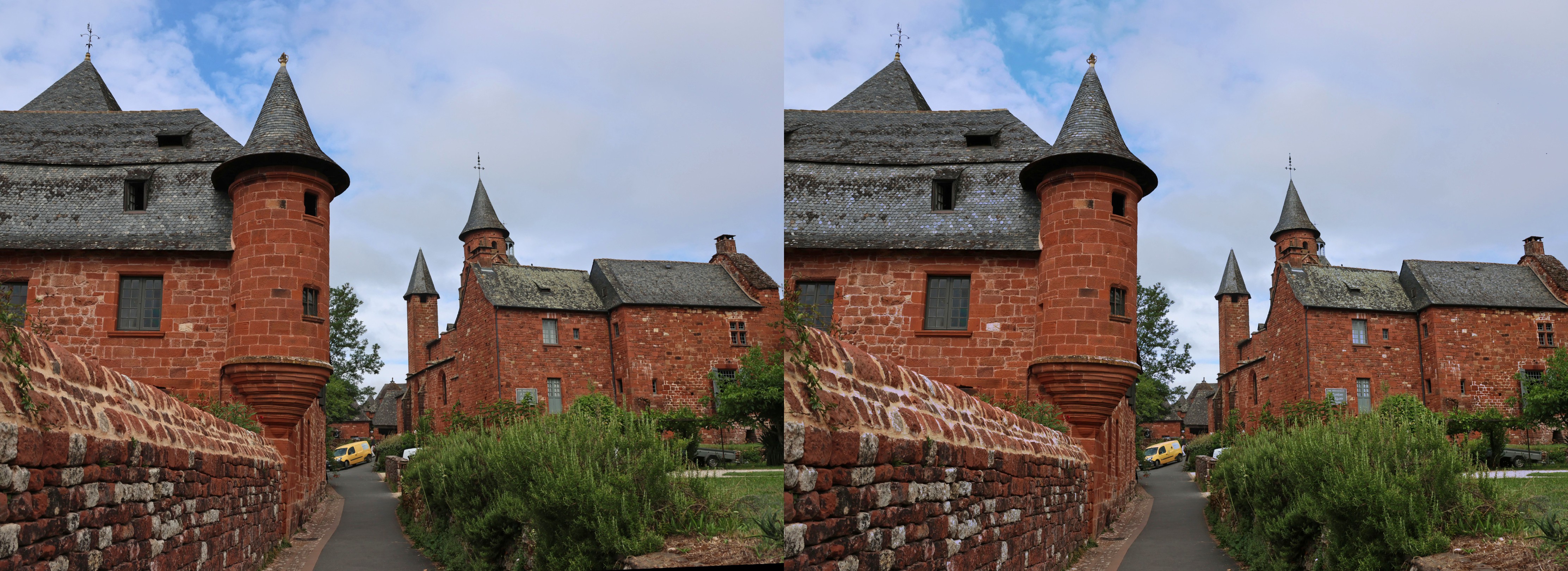 Castel de Vassinhac et église