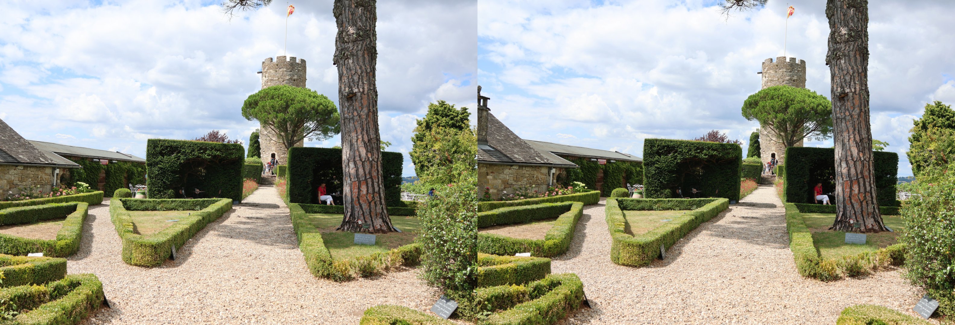 Le château a été rasé
