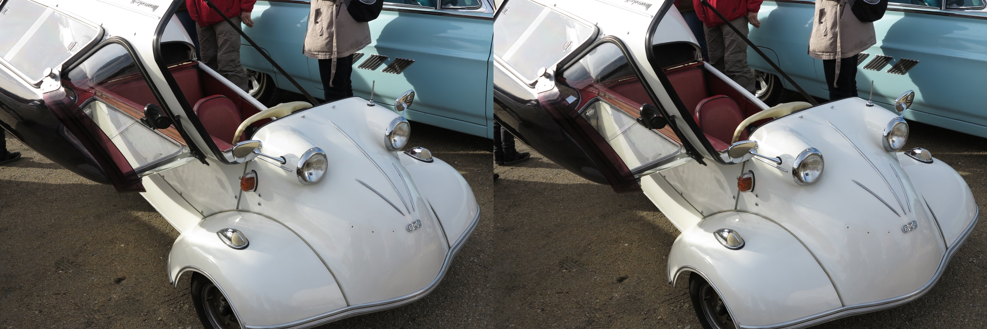 Tricycle FMR (Fahrzeug und Maschinenbau Regensburg) ex Messerschmitt, vers 1957