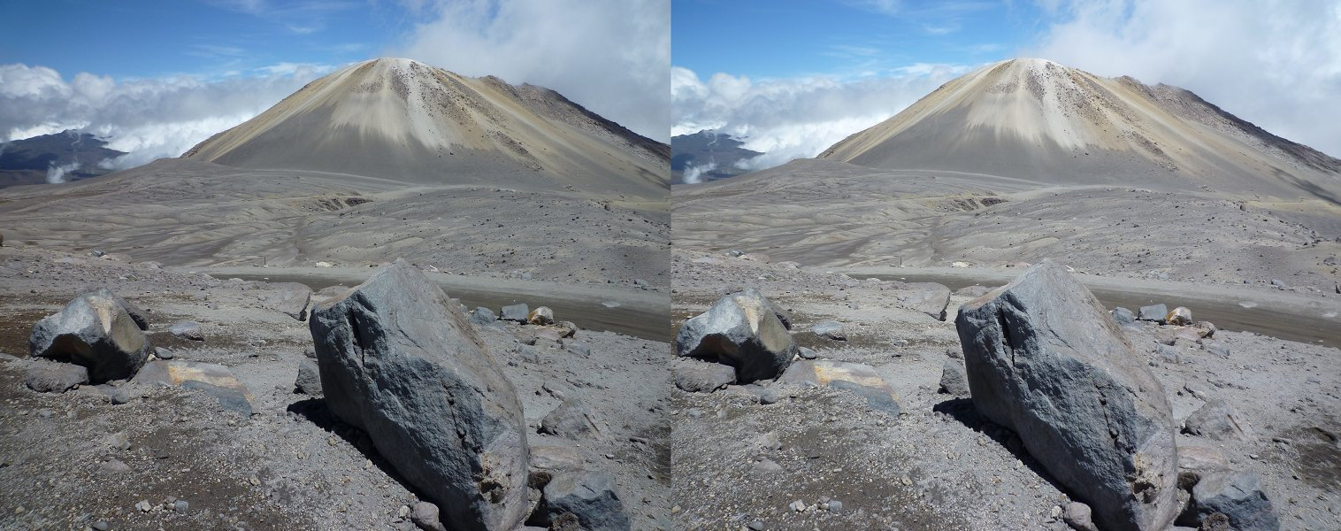 Colombie - Volcan Nevado del Ruiz.
