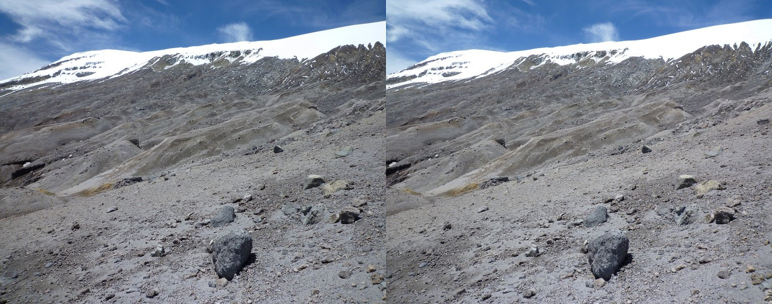 Colombie - Volcan Nevado del Ruiz.