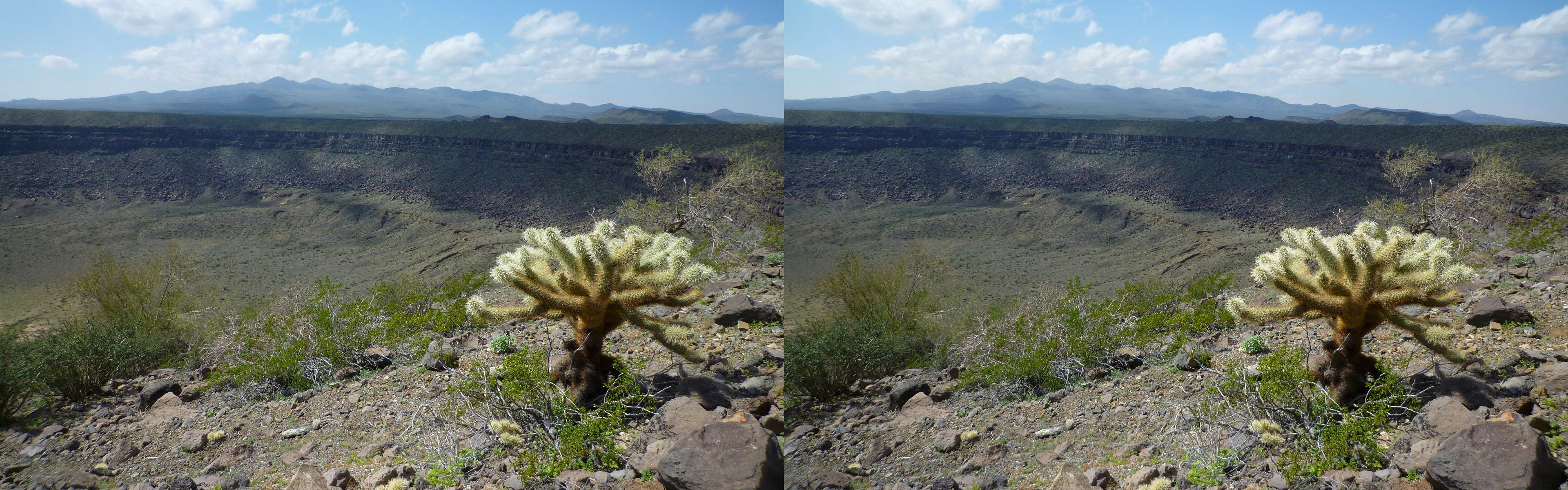 Mexique - Sonora - Volcan El Pinacate.