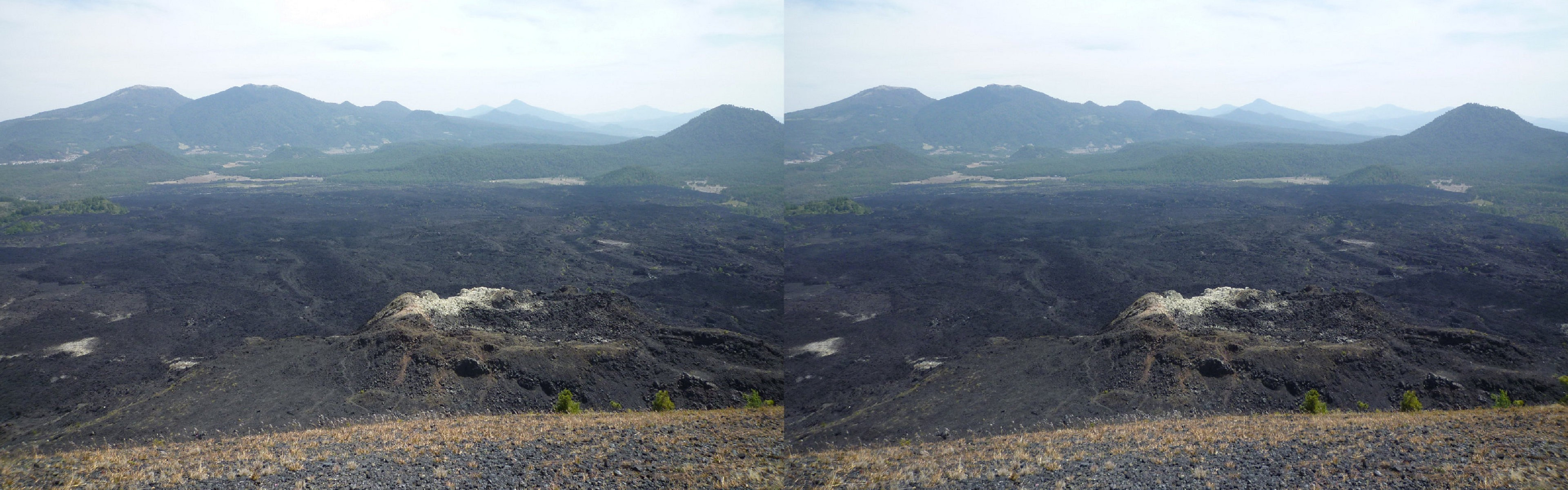 Mexique - Michoacán - Volcan Parícutin.