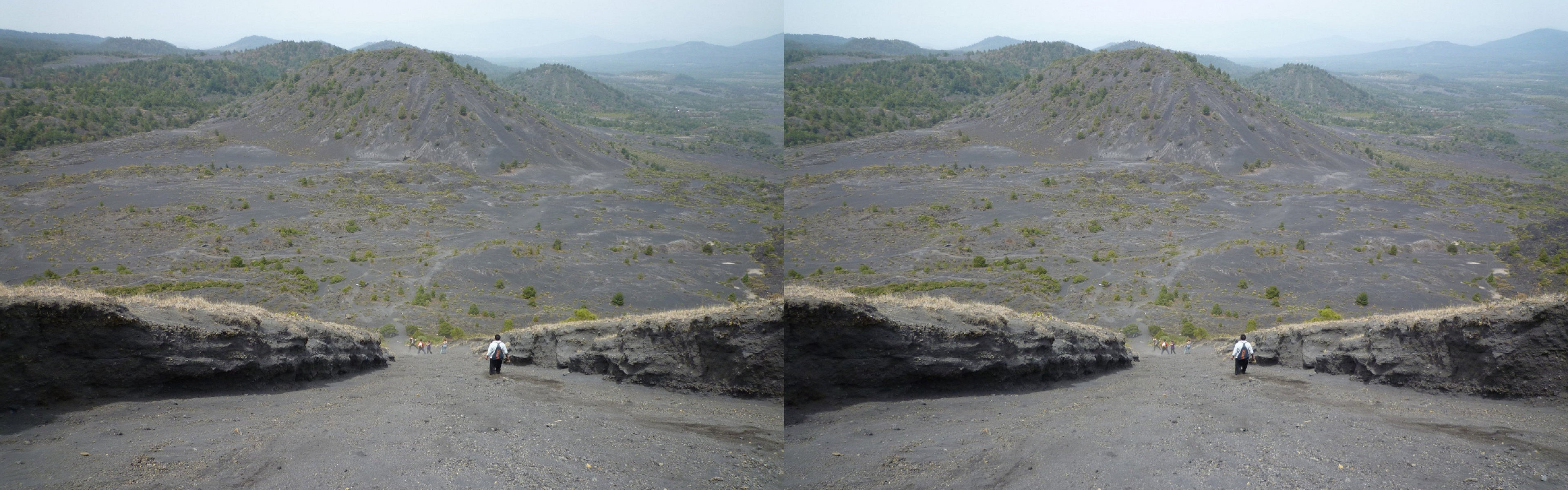 Mexique - Michoacán - Volcan Parícutin.