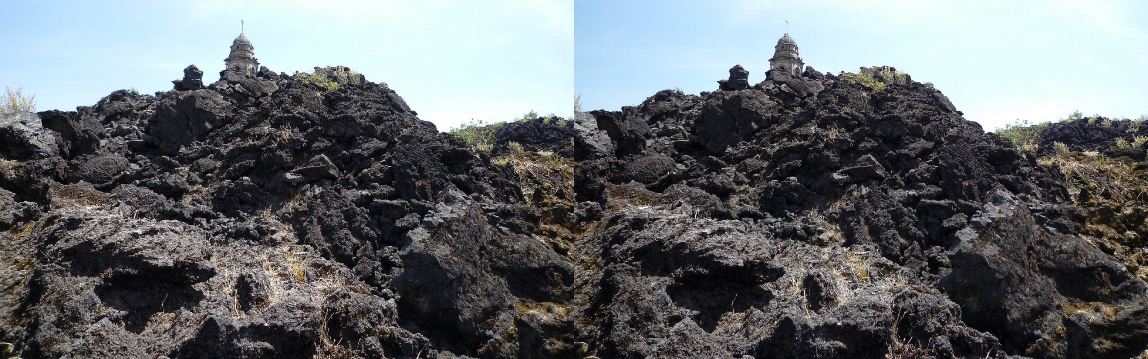Mexique - Michoacán - Volcan Parícutin.
