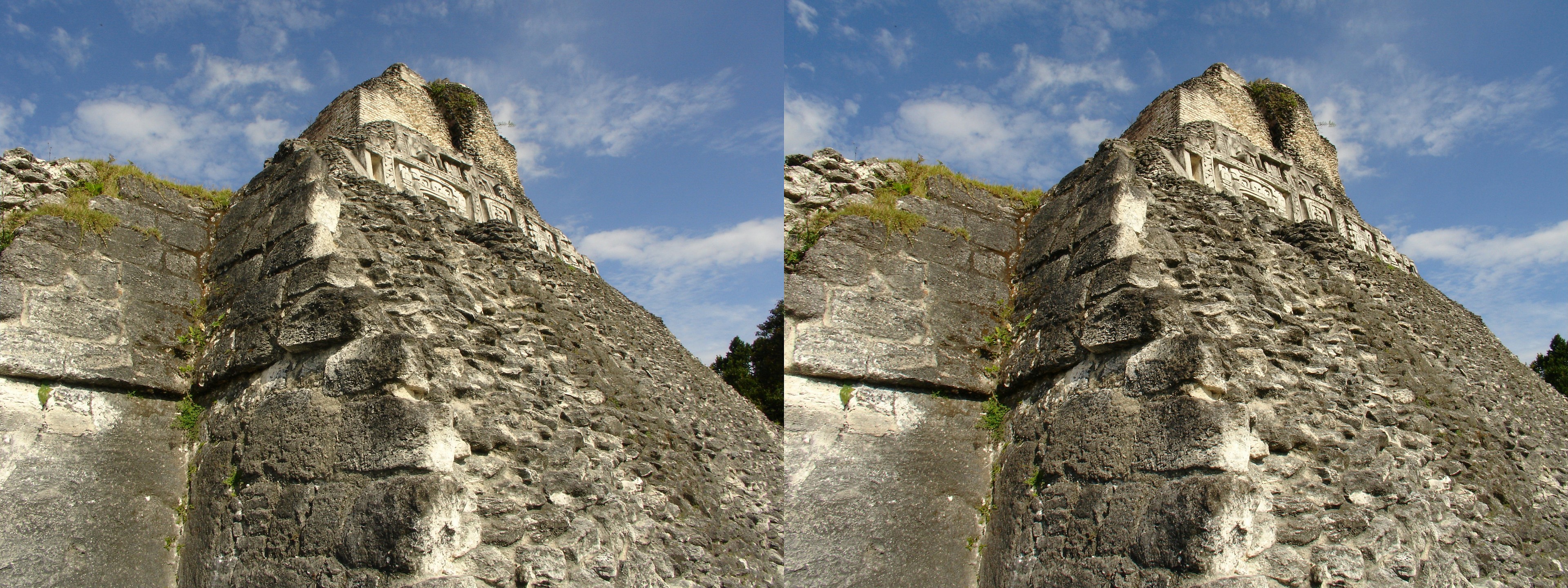 Site archéologique maya de Xunantunich, temple El Castillo