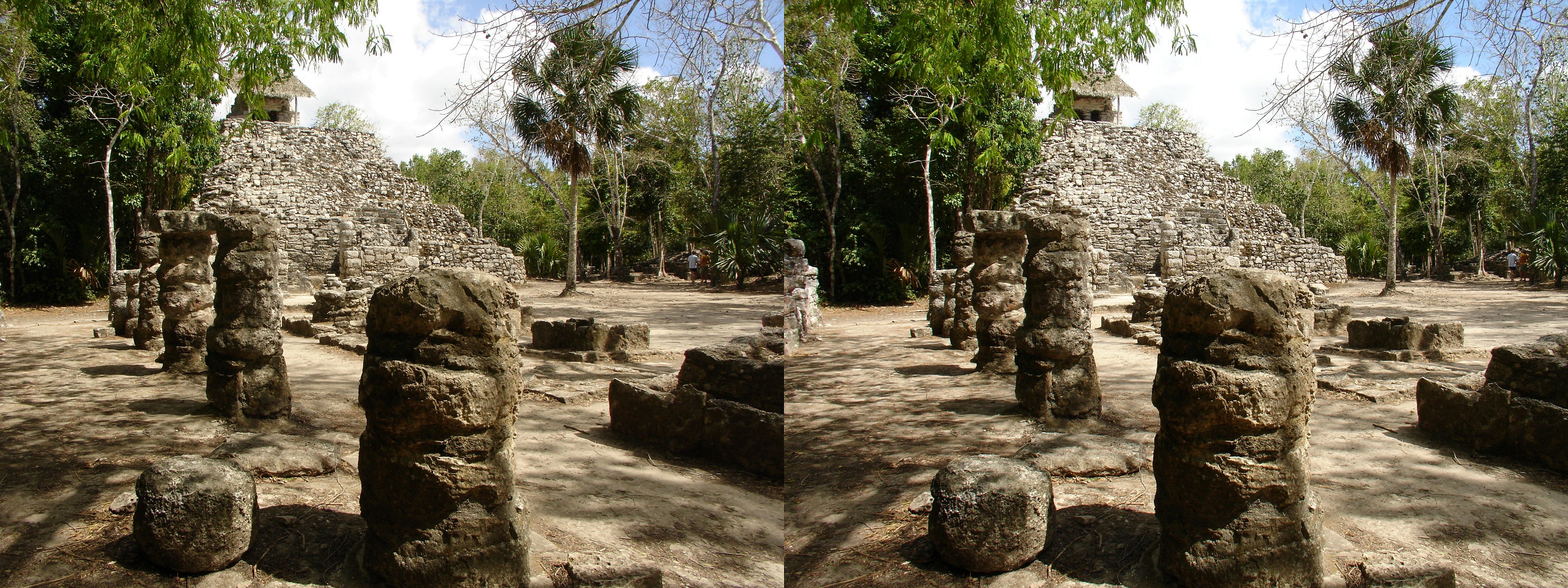 Alignée de colonnes