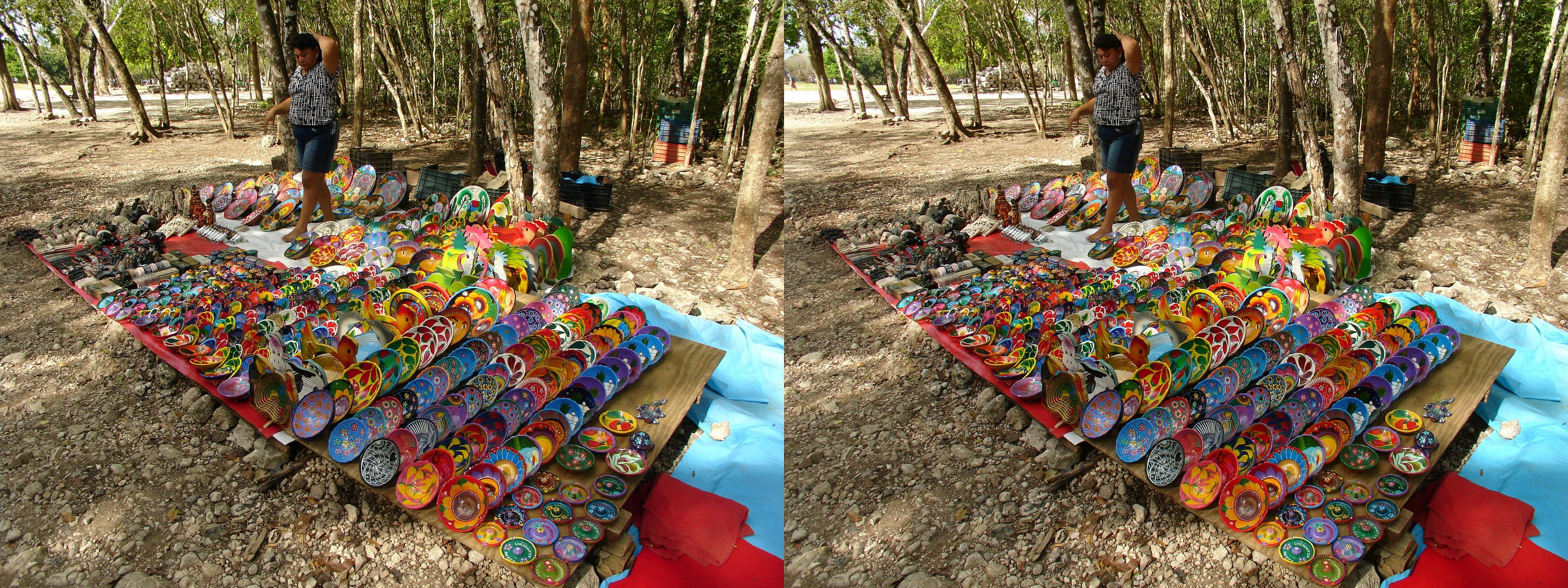 Vendeur de souvenirs