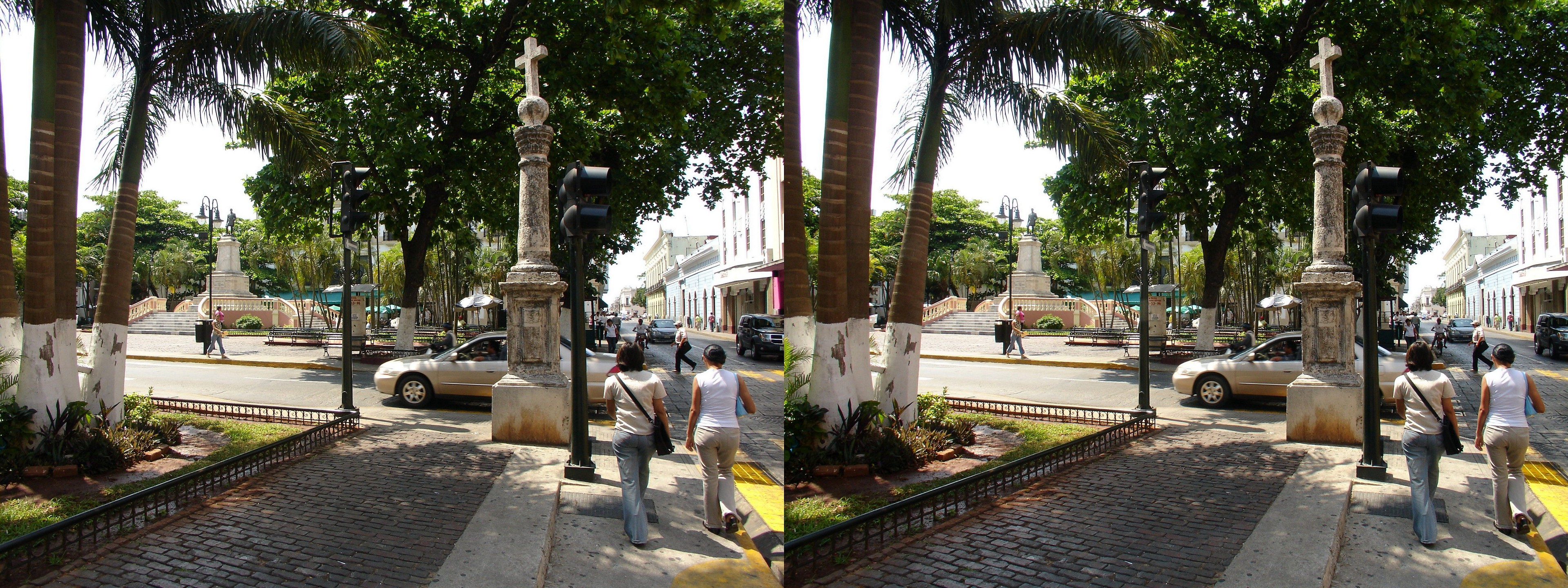 La Plaza de la Independencia, la place principale de la ville