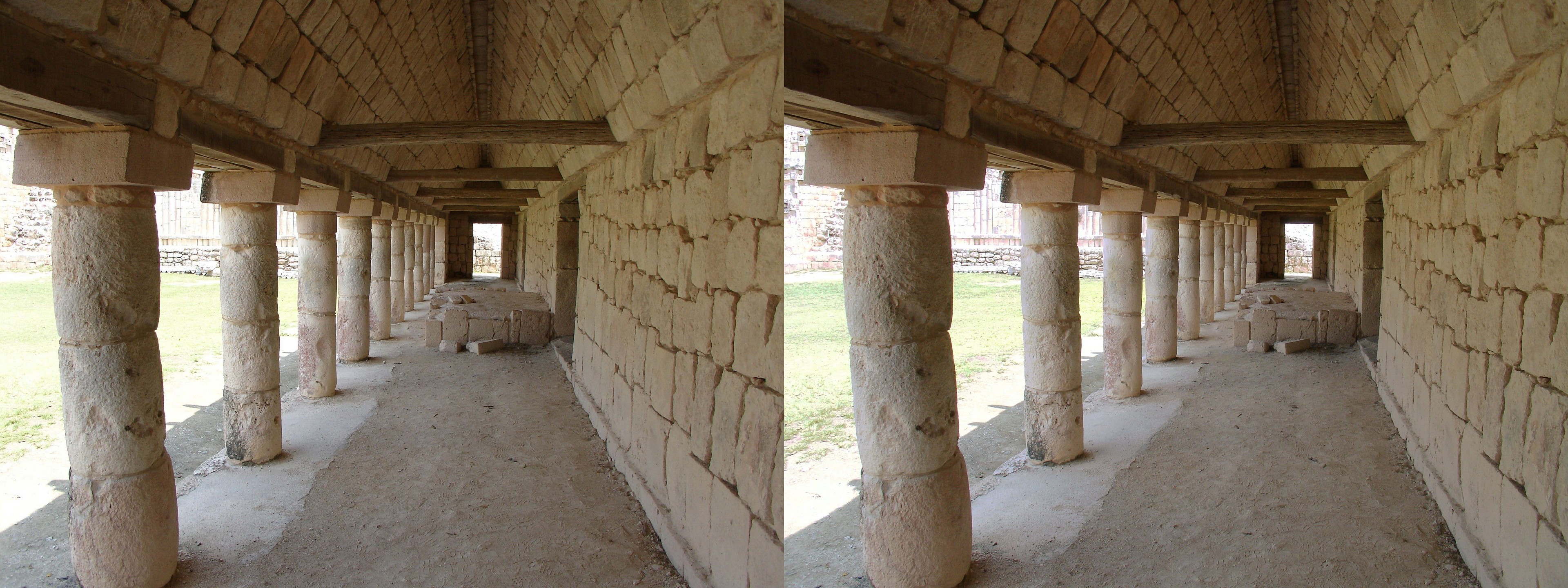Galerie à colonnes