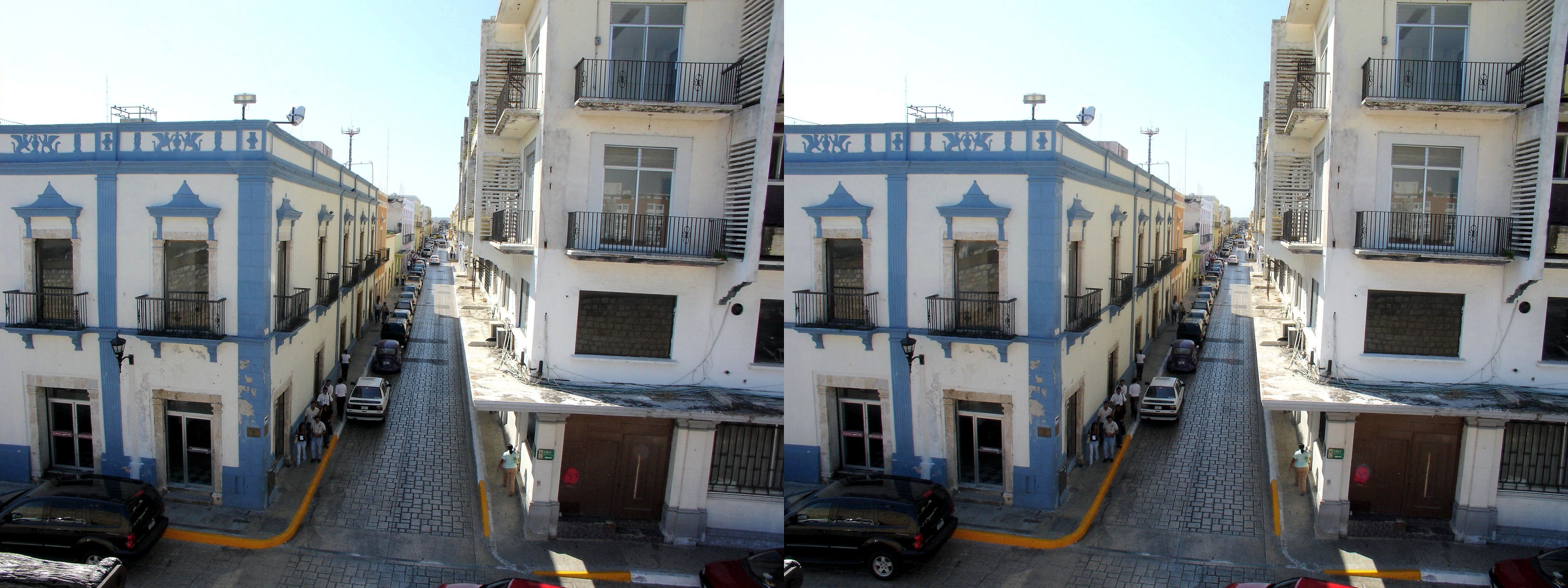 Les rues de la vieille ville sont pavées.