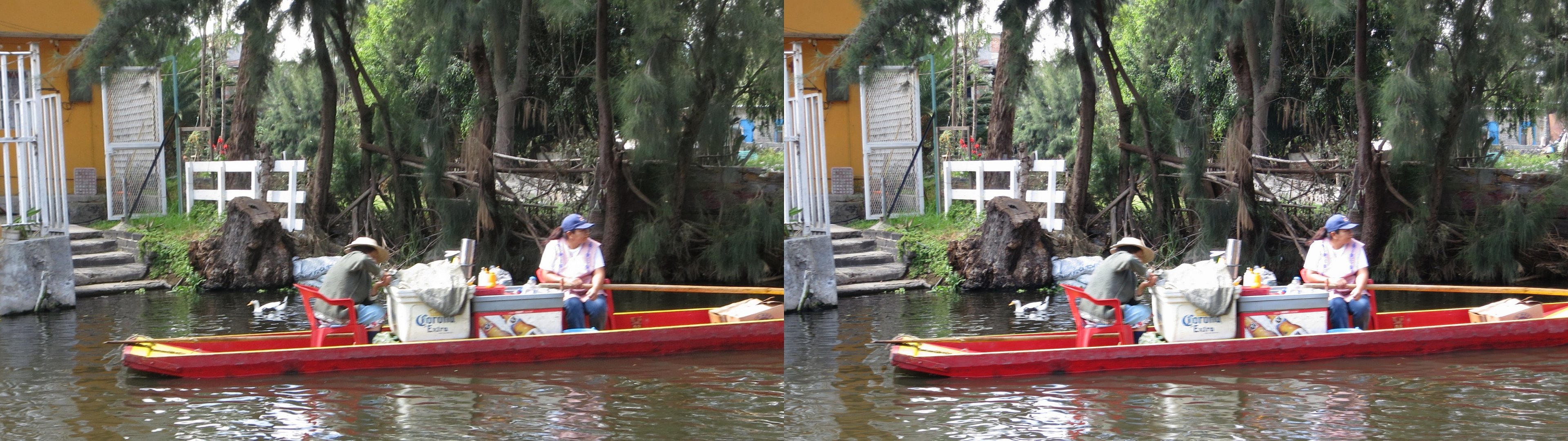 Xochimilco, vendeuses de boissons