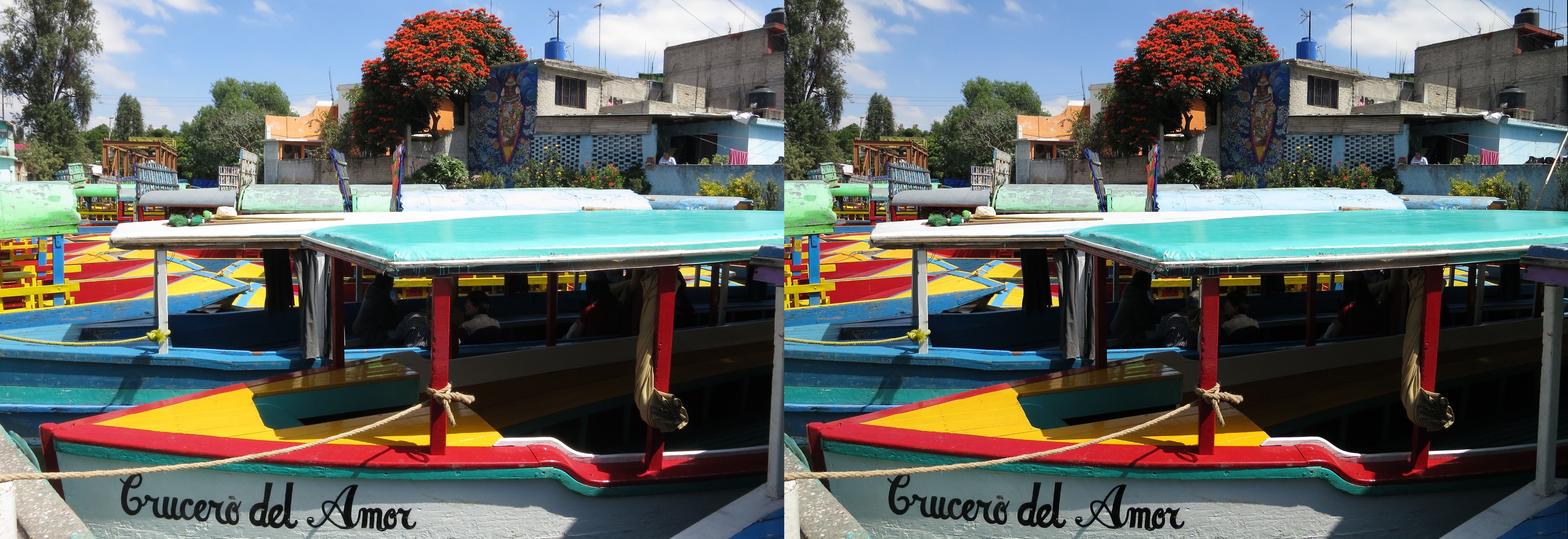 Xochimilco, embarcadère Salitre