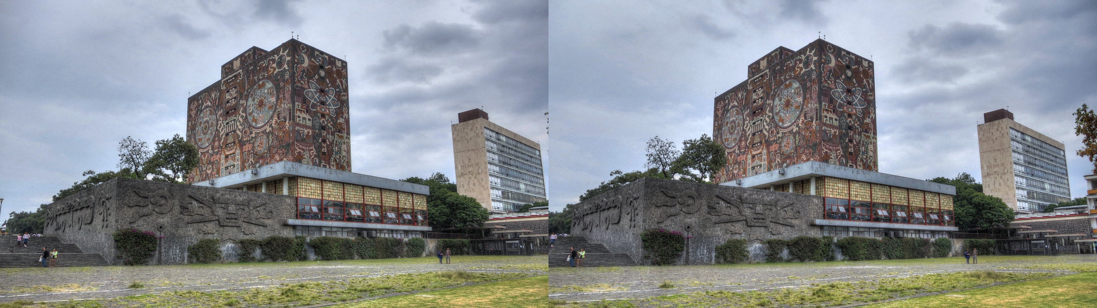La bibliothèque centrale de l'UNAM