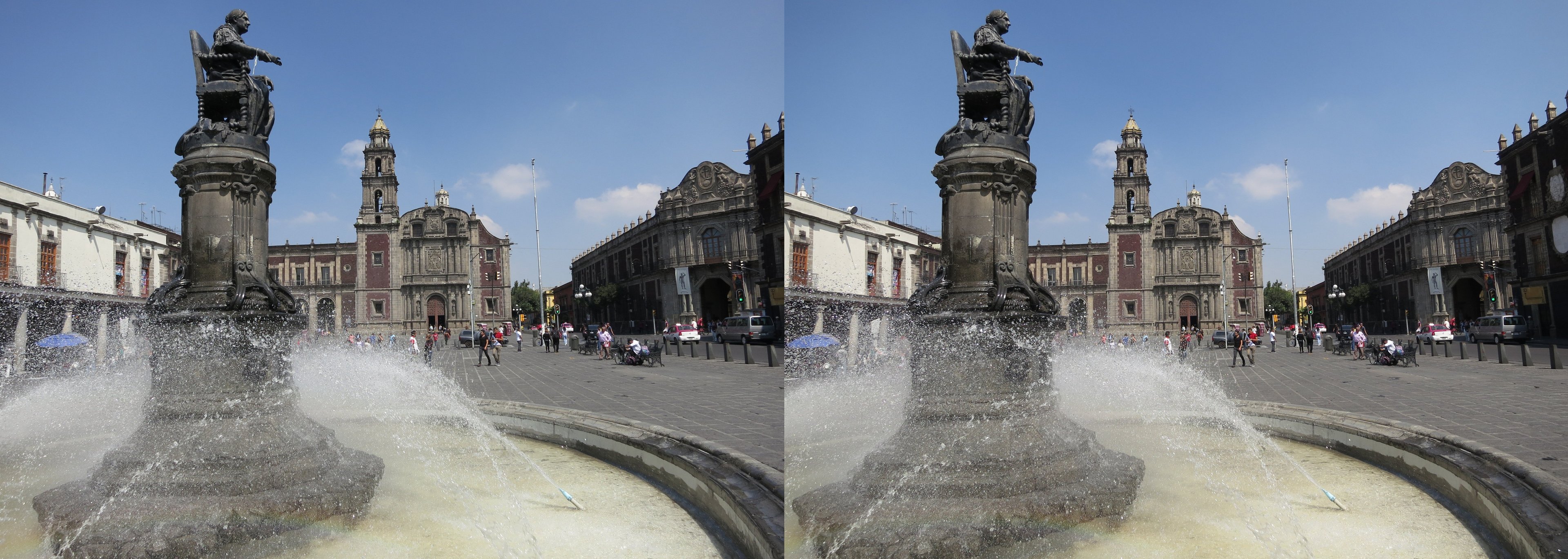 Plaza 23 de Mayo, fontaine