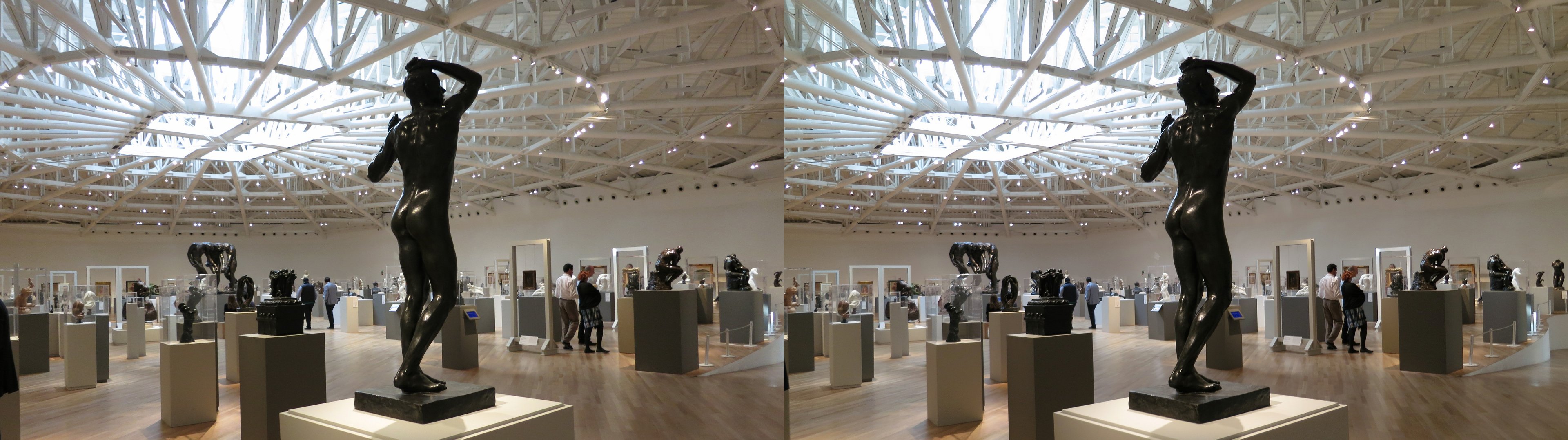 Museo Soumaya - Galerie des sculptures