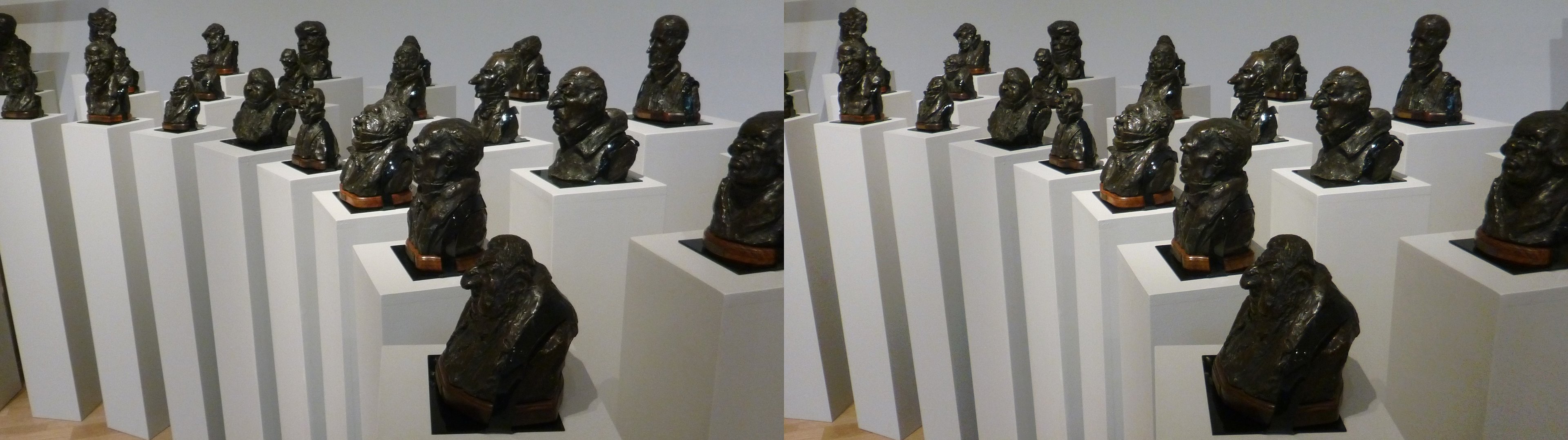 Museo Soumaya - Galerie des sculptures