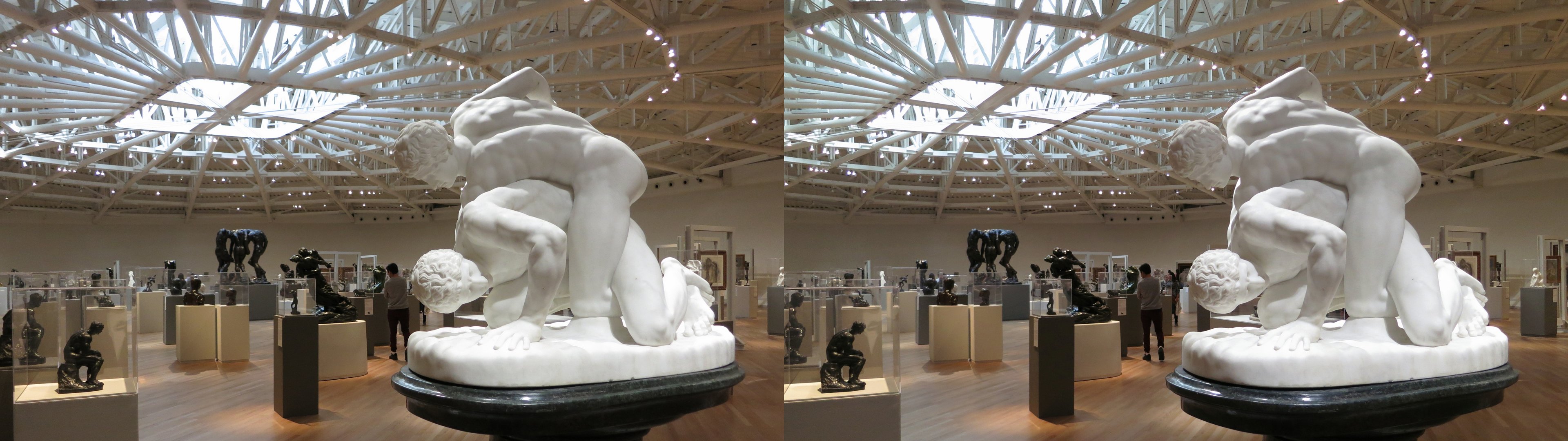 Museo Soumaya - Galerie des sculptures