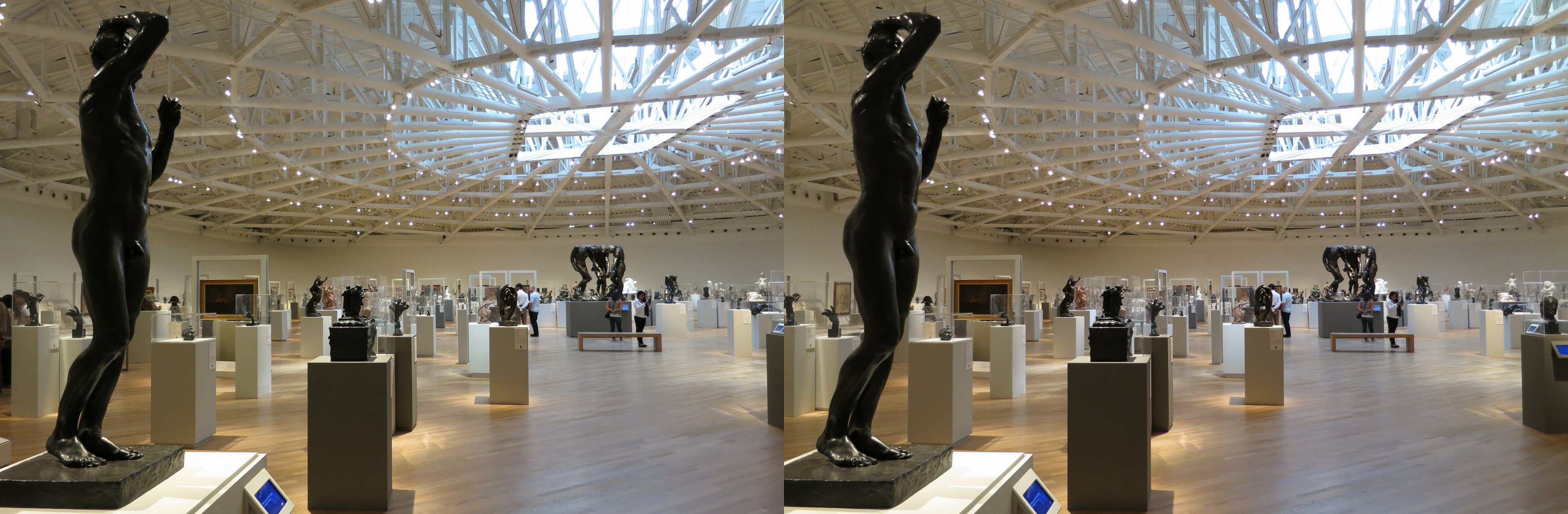 Museo Soumaya - Galerie des sculptures
