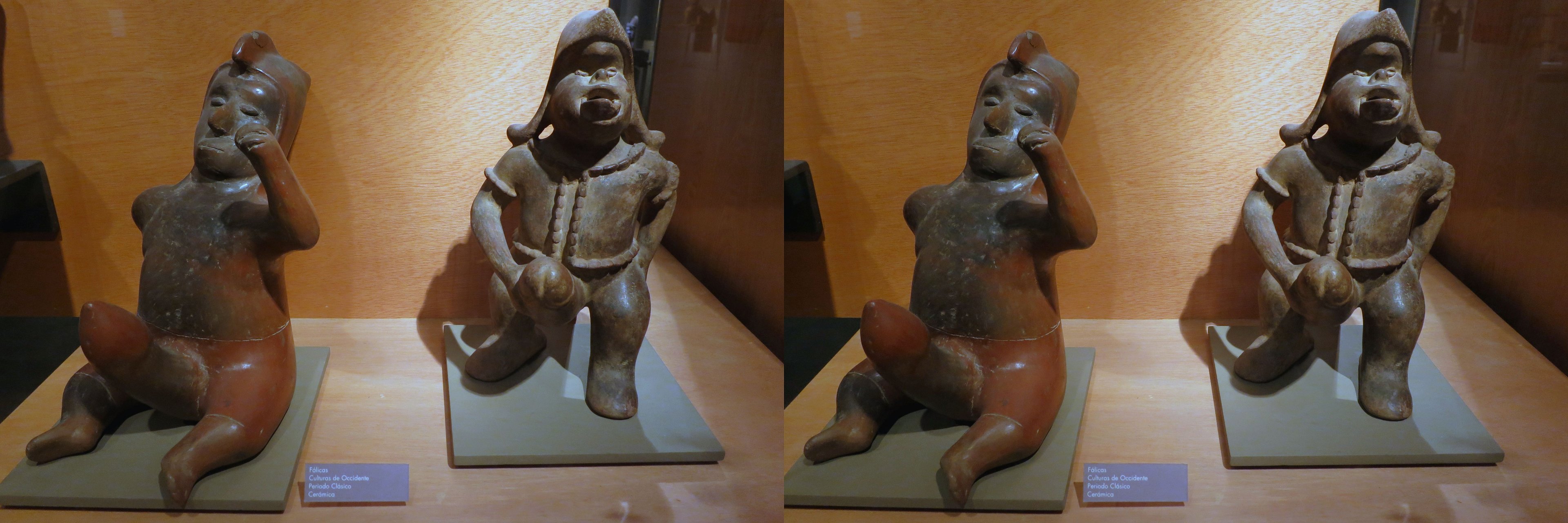 Poteries érotiques au musée du Centre Culturel Universitaire