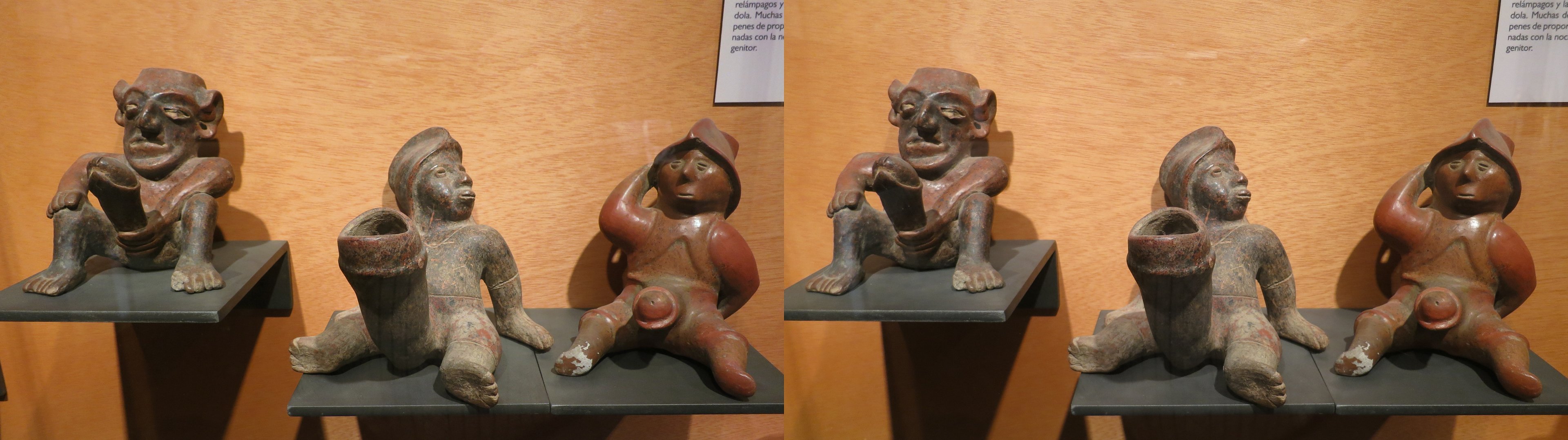 Poteries érotiques au musée du Centre Culturel Universitaire