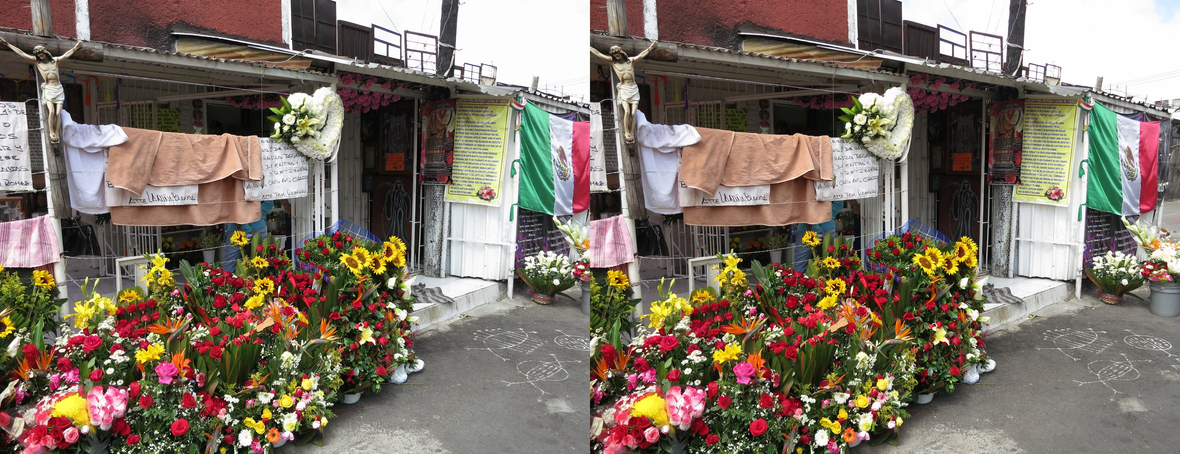 Tepito, autel de la Santa Muerte
