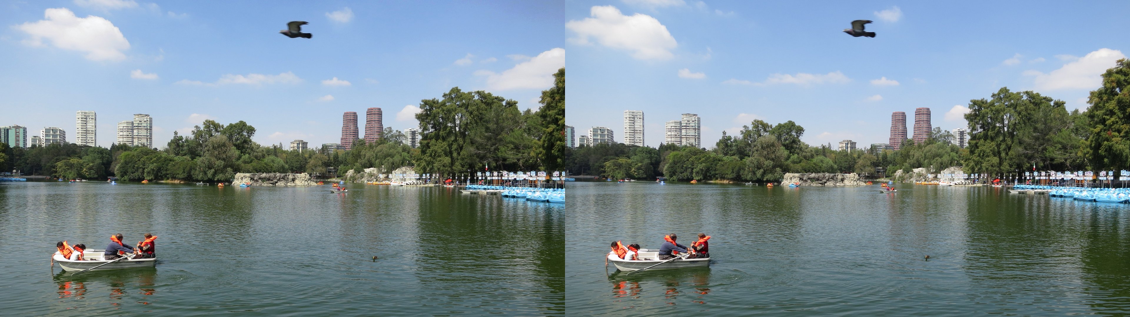 Bosque de Chapultepec, lac de Chapultepec