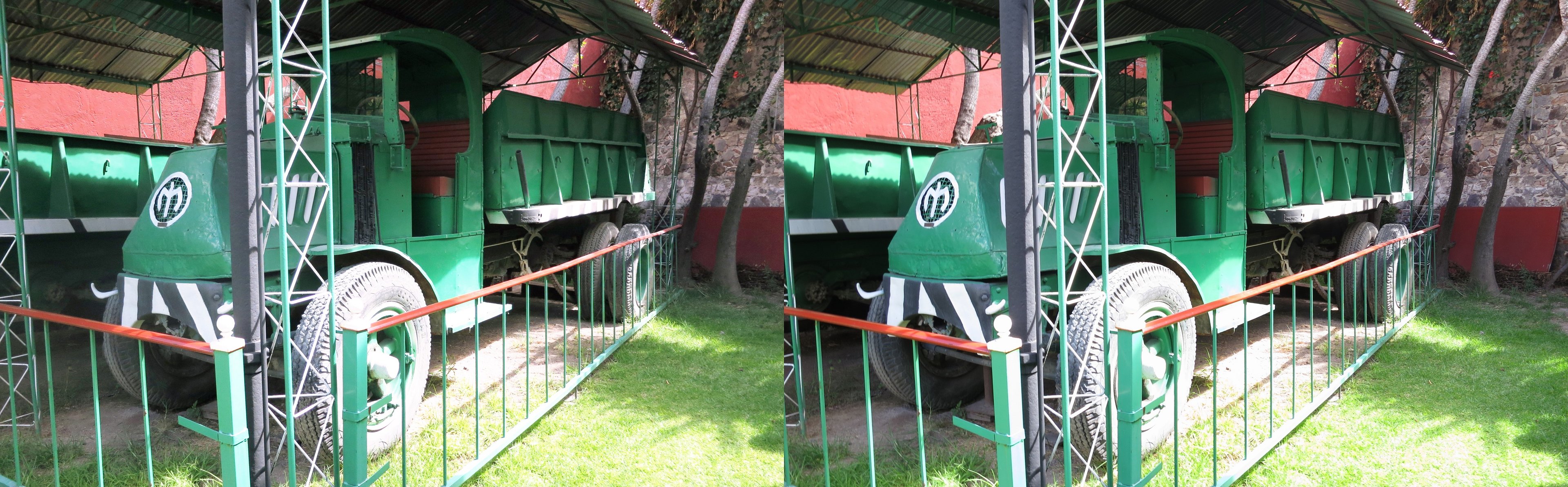 Vieux camion au musée Archivo Histórico y Museo de Minería