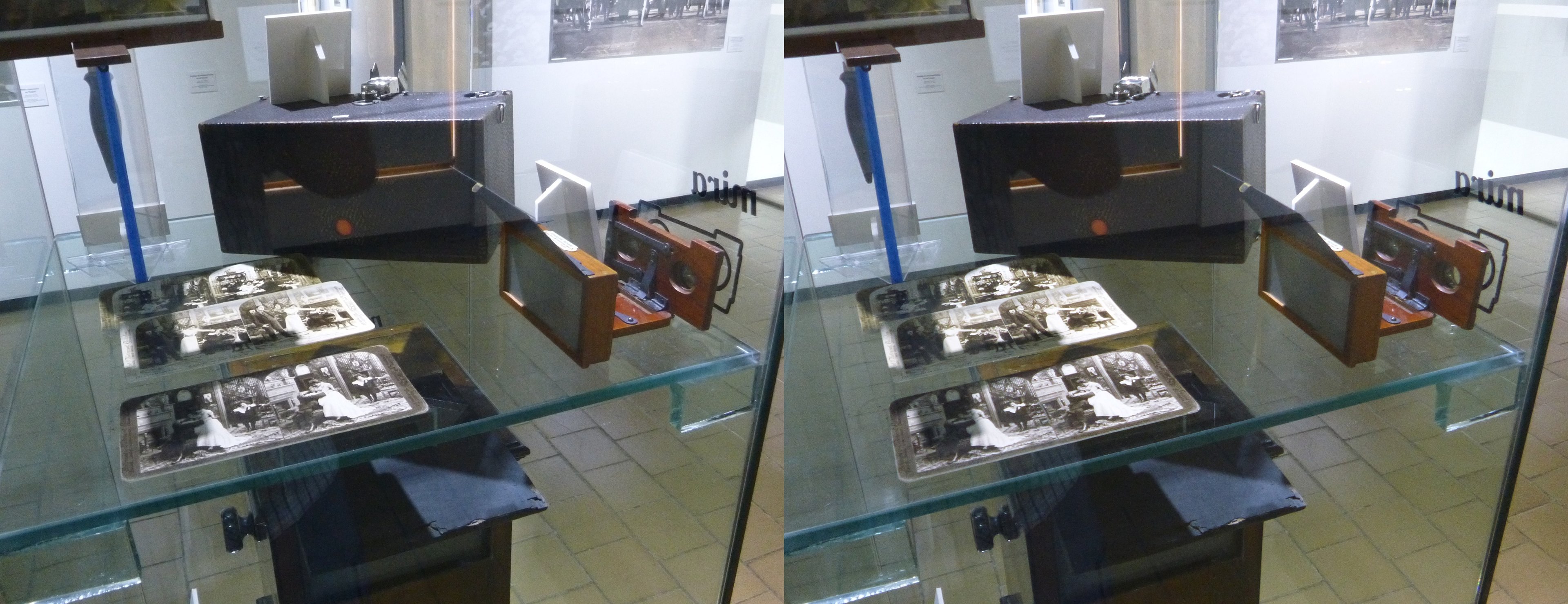 Musée de la photographie, cartes stéréoscopiques