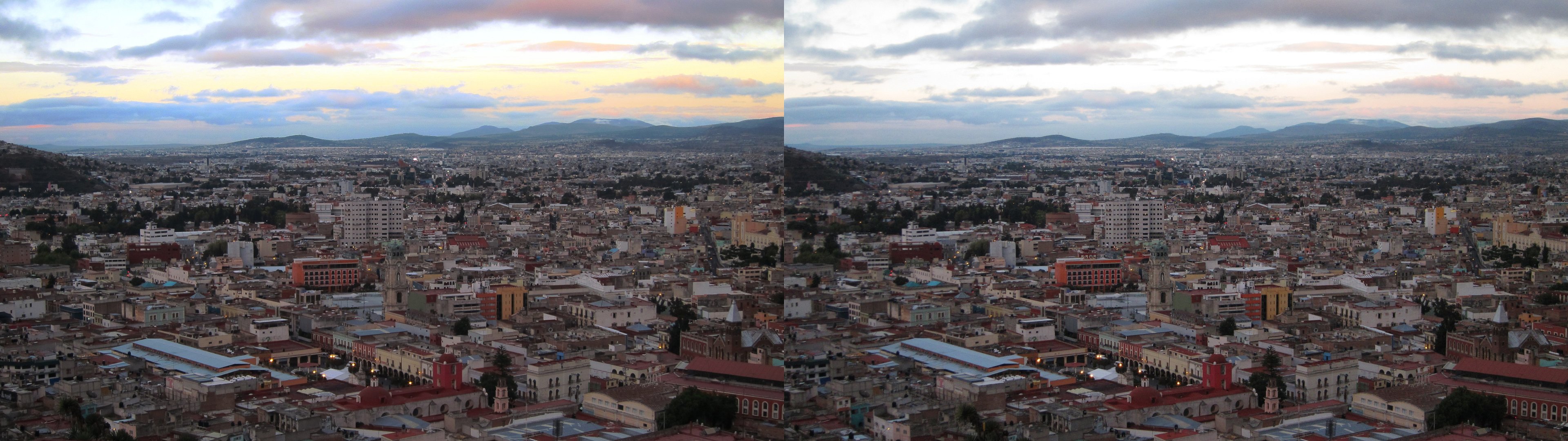 Vue sur la ville