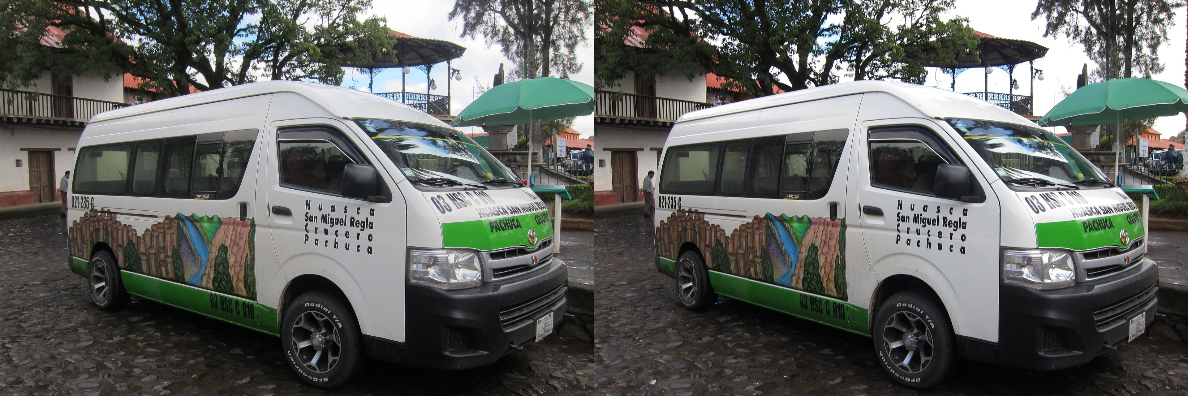 Minibus prismatique
