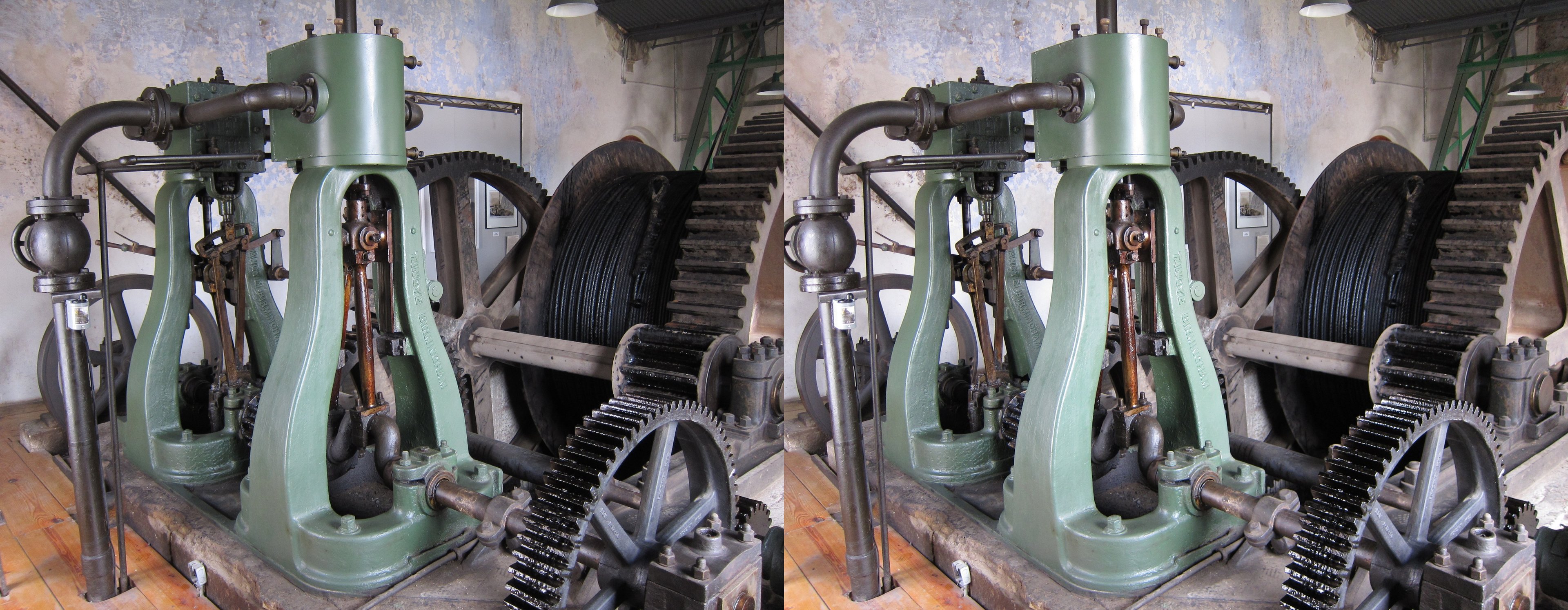 Museo de Sitio Mina la Dificultad, anciennes machines