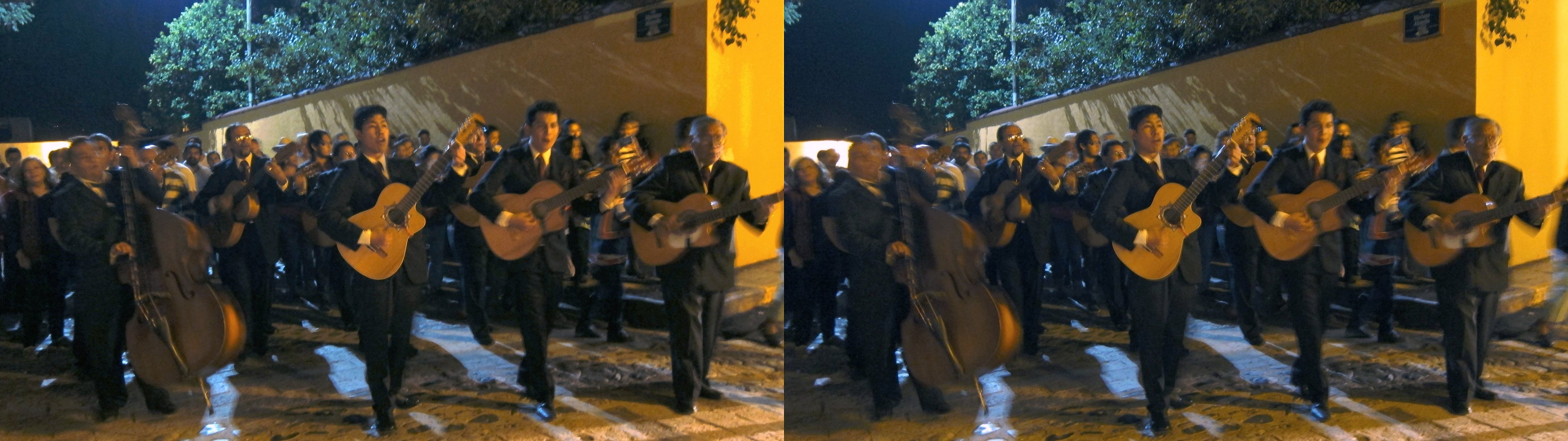 Défilé de mariachis