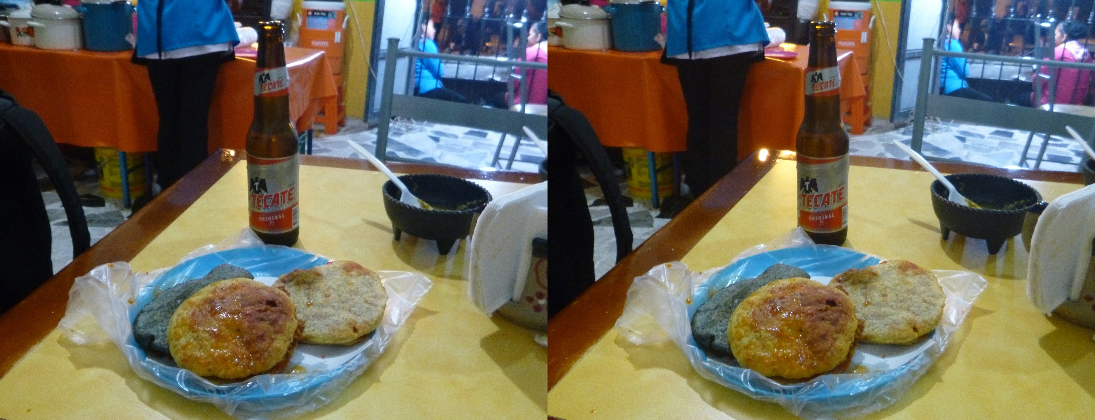 Dîner de gorditas chez Doña Coco
