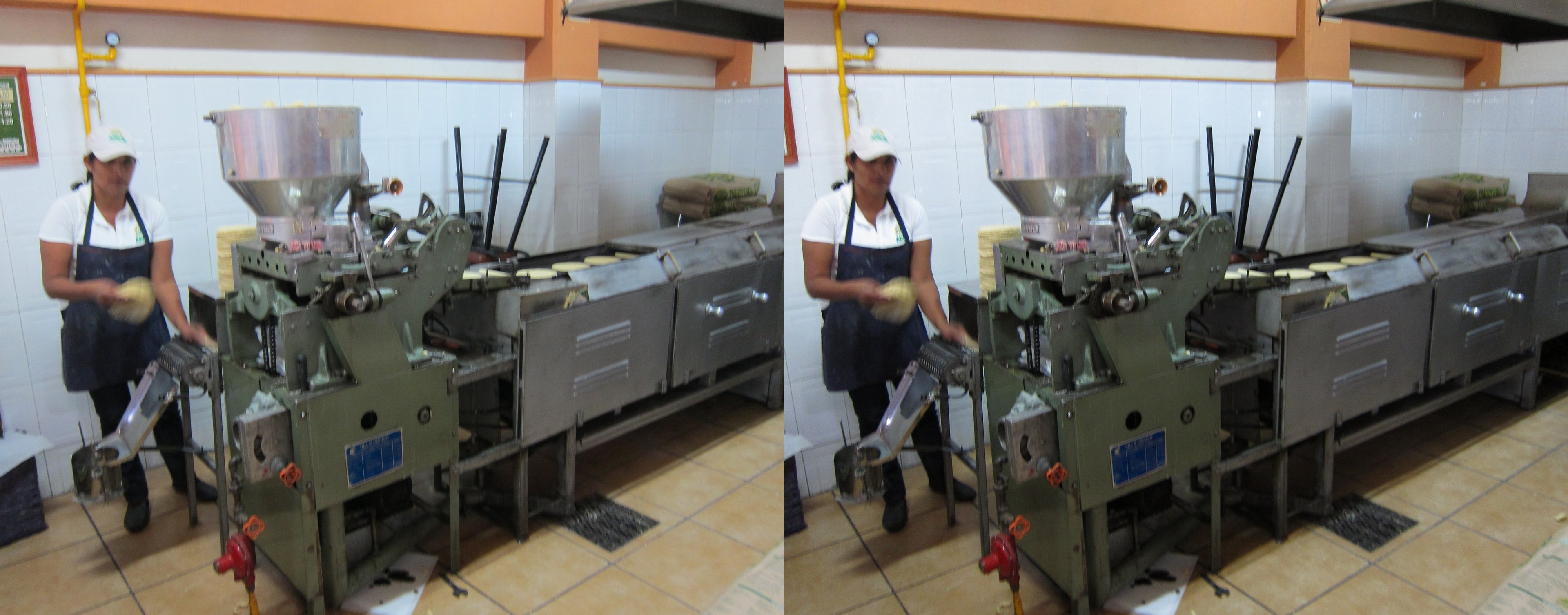 Machine à fabriquer les tortillas