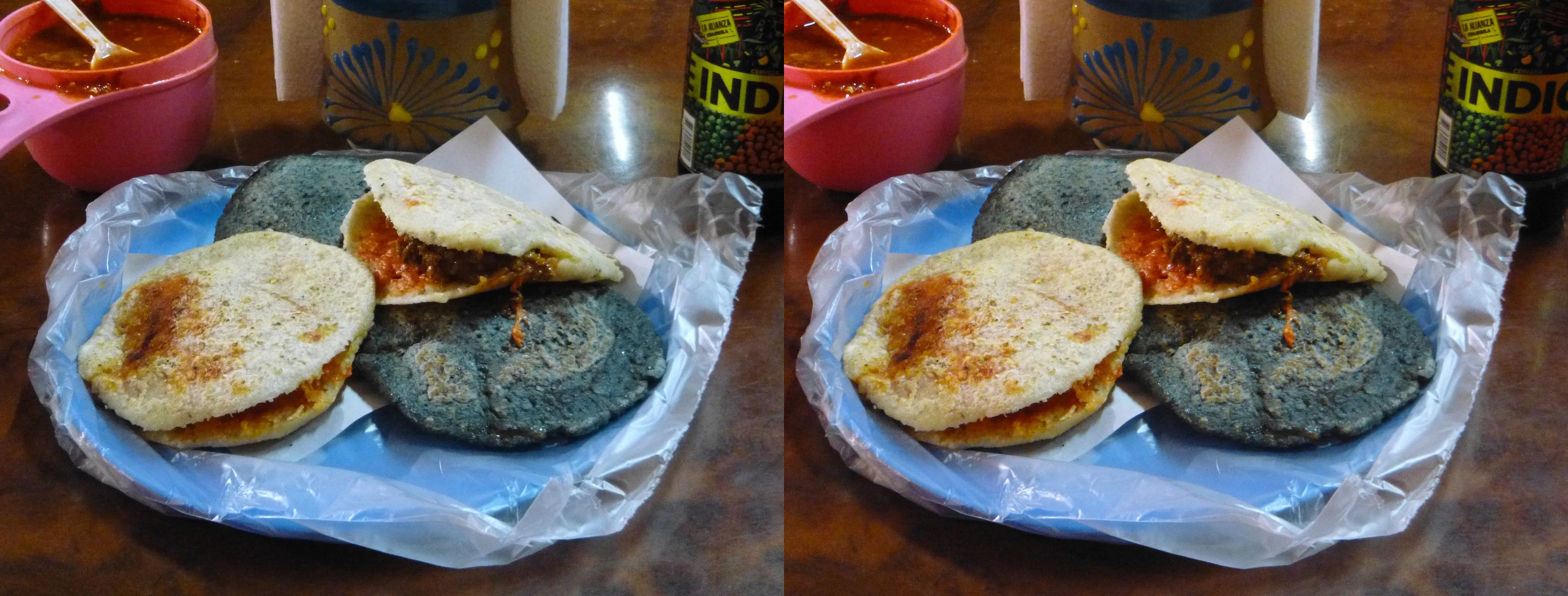 Dîner de gorditas chez Doña Coco