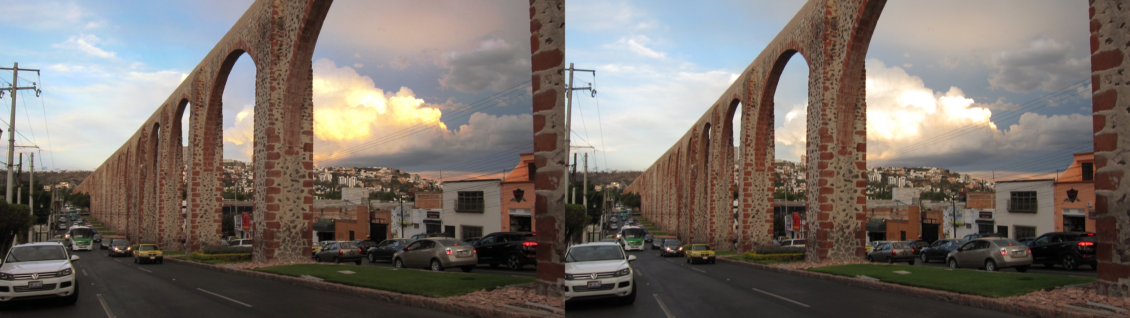 L'aqueduc sur la calzada de los Arcos