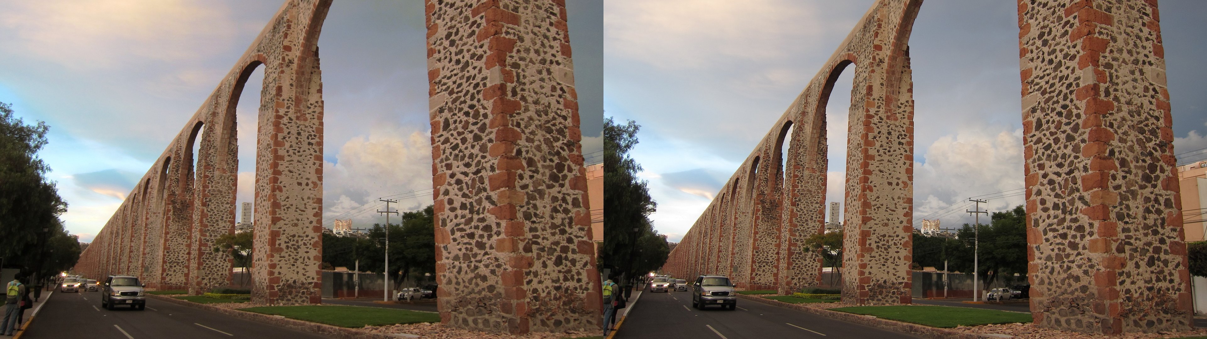 L'aqueduc sur la calzada de los Arcos