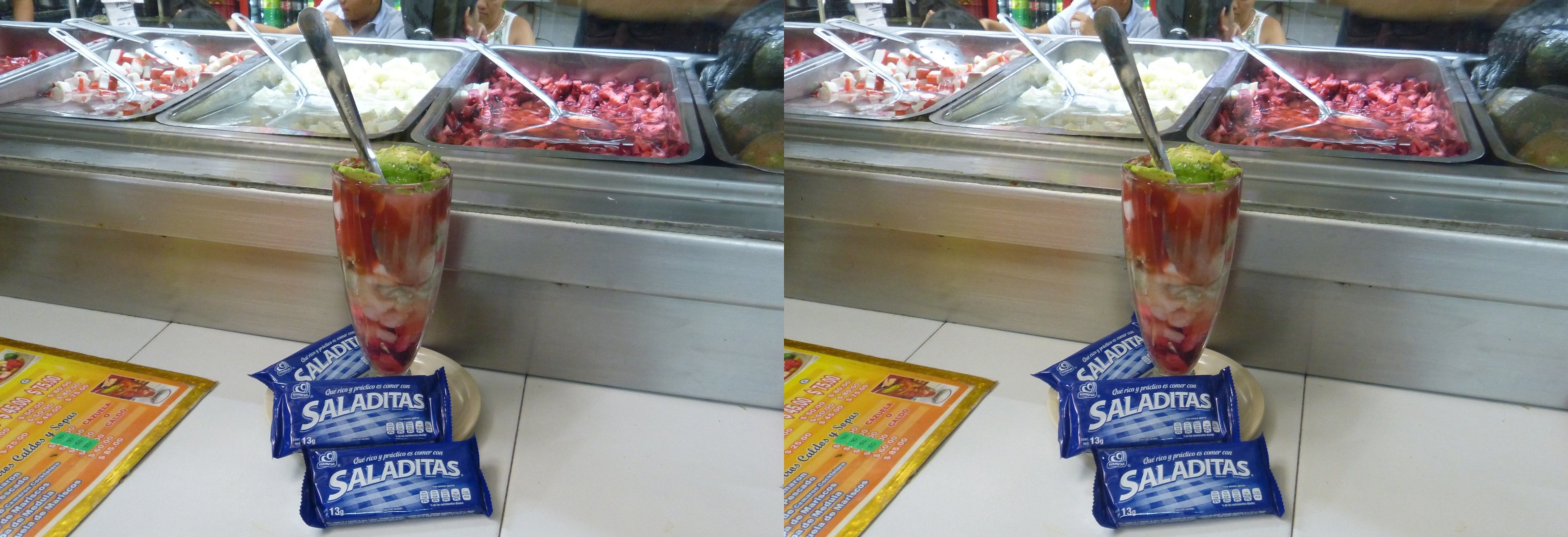 Mercado Escobedo, dégustation d'un Vuelve