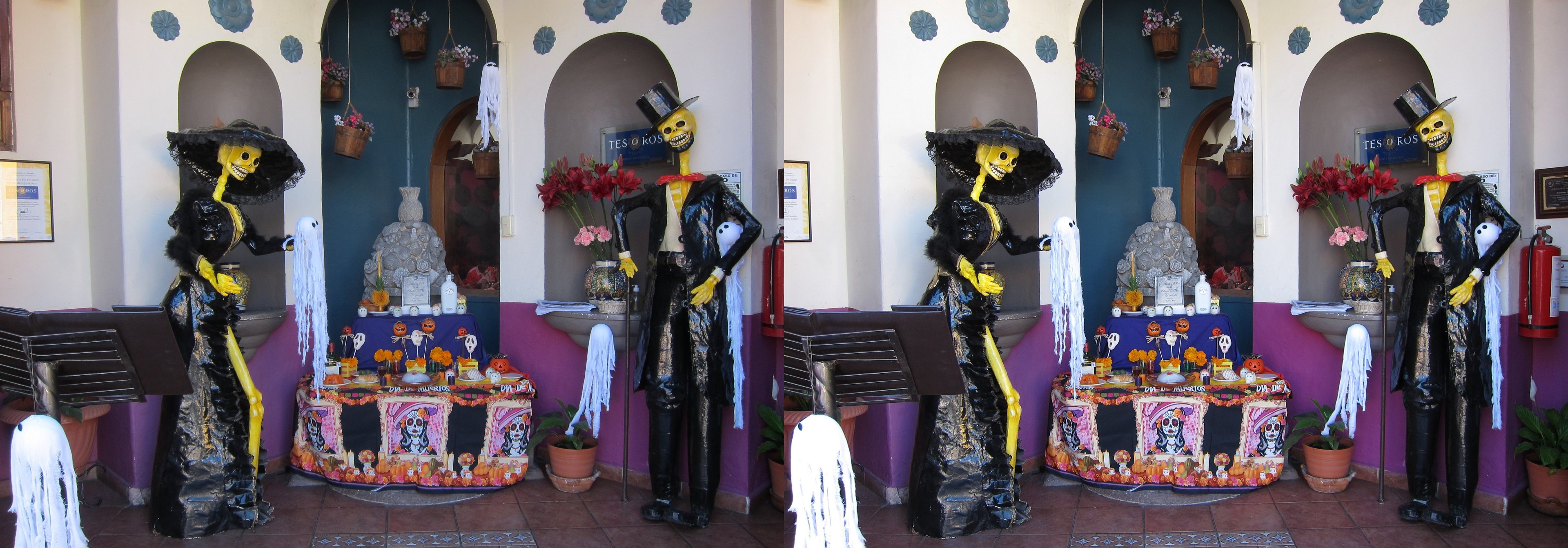 Autel de la fête des morts