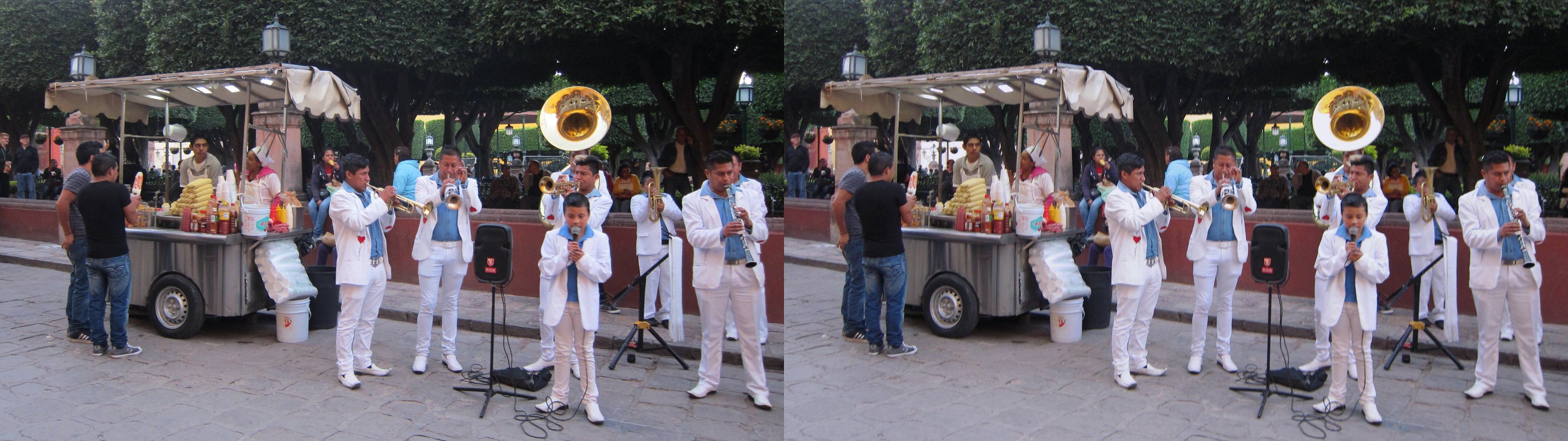 Orchestre au Jardín Allende