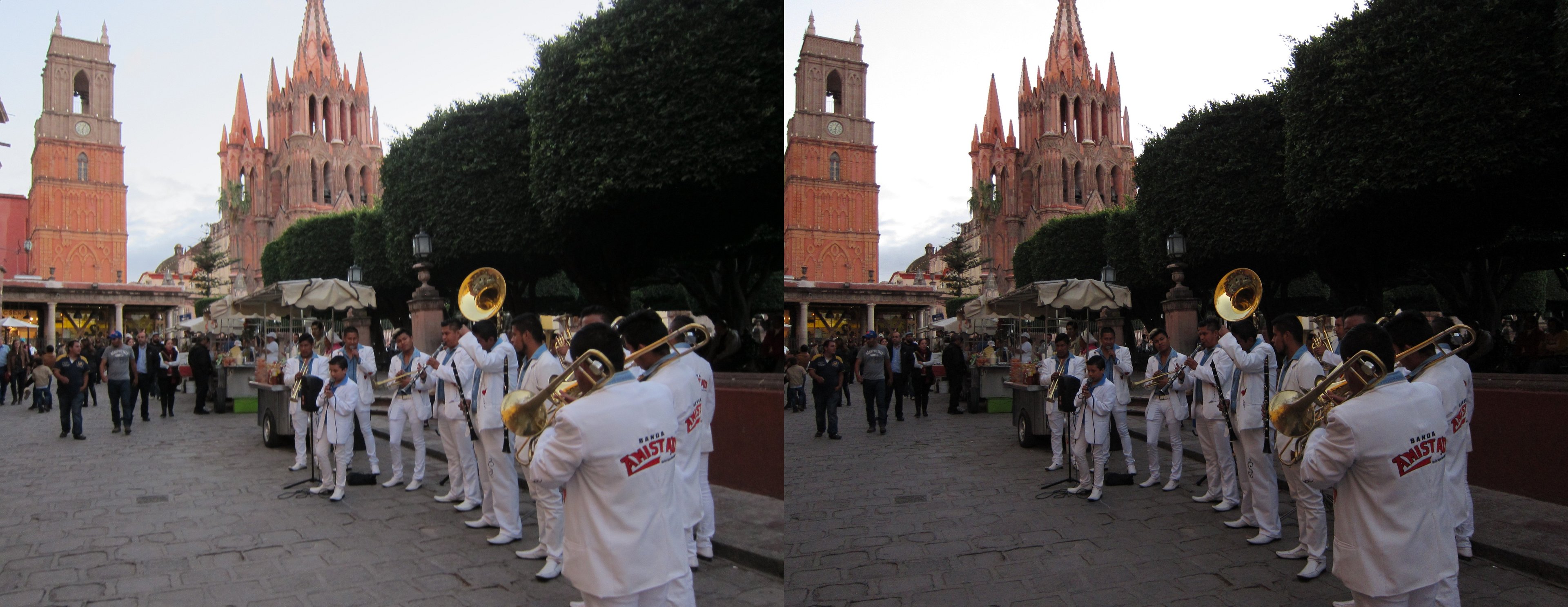 Orchestre au Jardín Allende